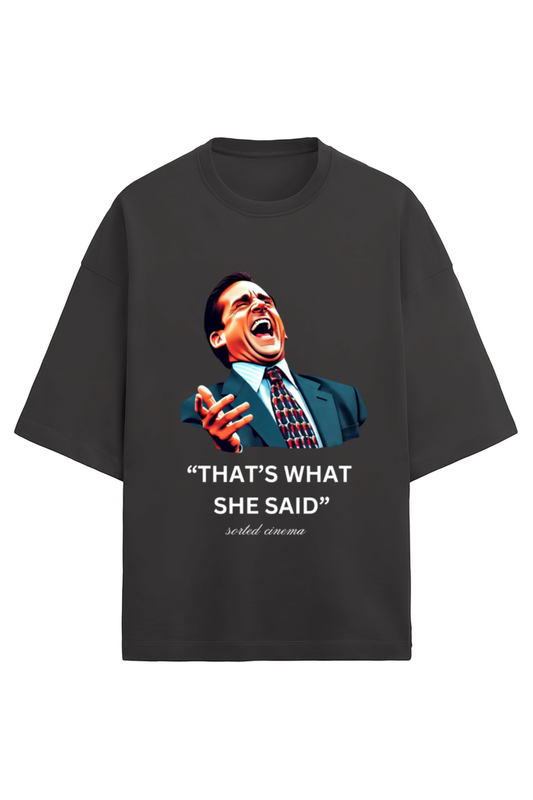 Michael Scott | Unisex Oversized Terry T-shirt