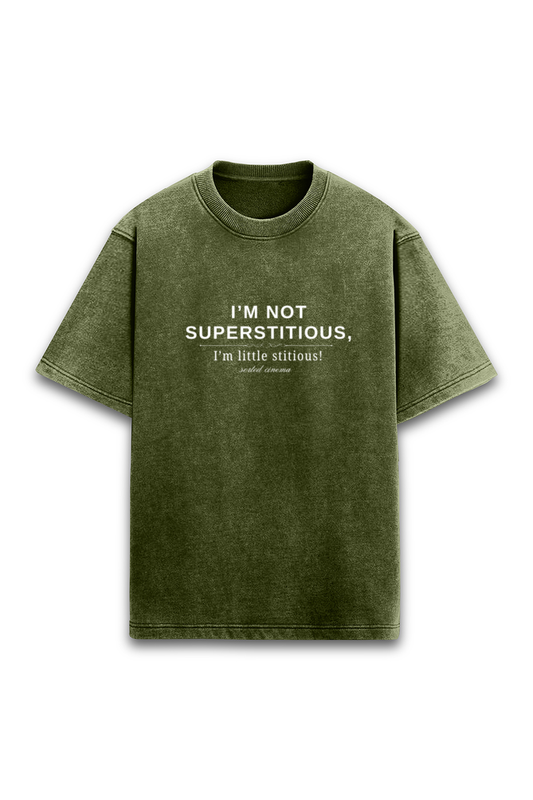 Superstitious | Unisex Oversized T-shirt